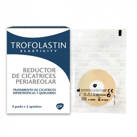 Trofolastin Reductor Cicatrices Periareolar 3x2 Parches
