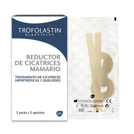 Trofolastin Reductor de Cicatrices Mamario 3x2 Parches