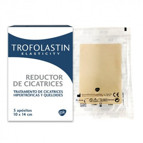 Trofolastin Reductor de Cicatrices Parches 10x14cm 5uds
