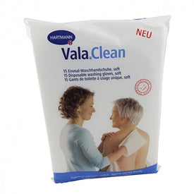 Valaclean Soft Manopla Desechable 15 Unidades