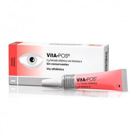 Vita Pos Pomada Oftálmica Vitamina A 5g