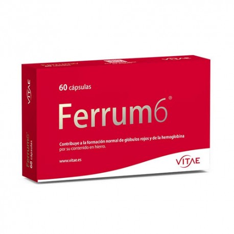 Vitae Ferrum6 60 Cápsulas