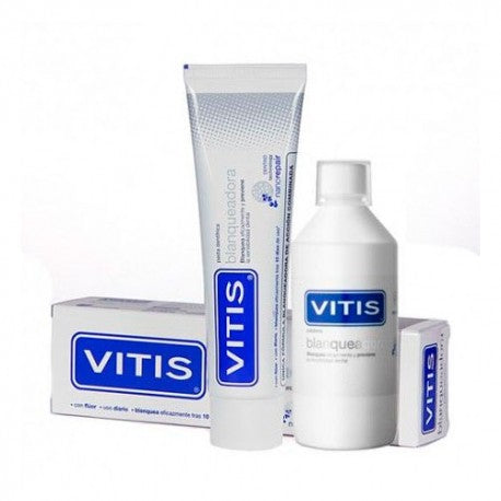 Vitis Pack Blanqueador Pasta 100ml + Colutorio 500ml